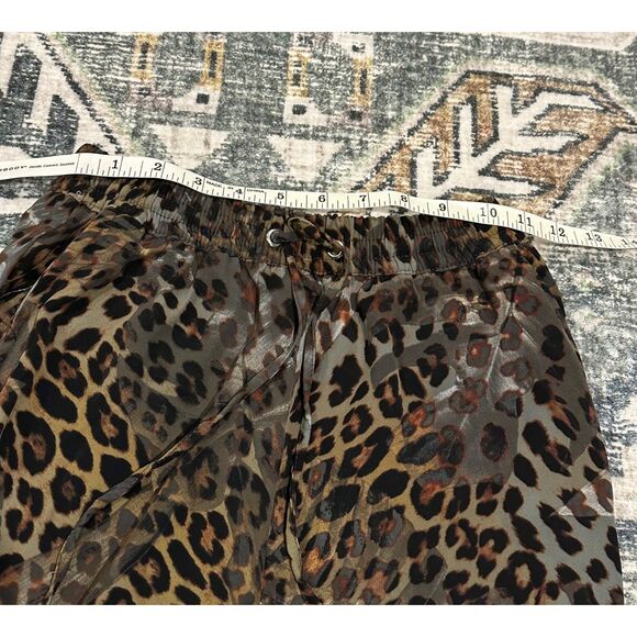 GUESS Leopard Print Jogger Pants - Picture 9 of 10